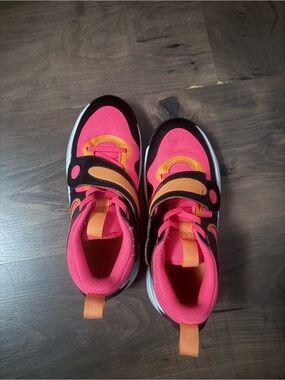Nike Kids Hot Pink and Orange Athletic Sneakers